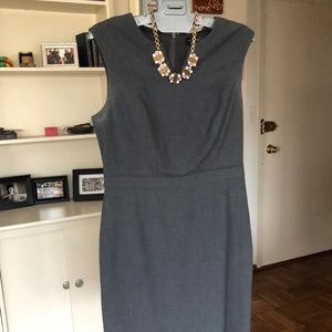Gray Sheath Dress from The Limited